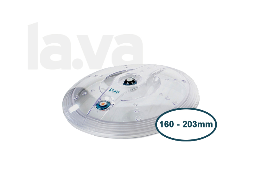 lava sa vacuum container acrylic lid 160 203mm vl0083