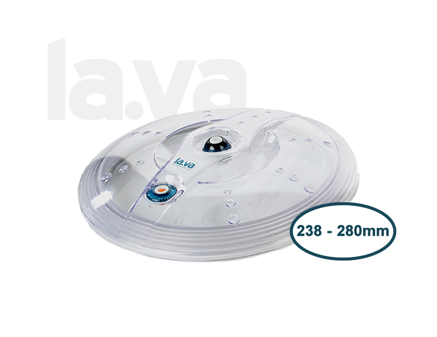 lava sa vacuum container acrylic lid 238 280mm vl0085